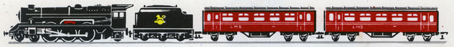 Electric Train Set (Princess Passenger LMS)