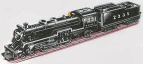 Transcontinental Pacific Locomotive