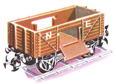 Goods Wagon with Drop Doors