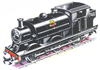 Class 2F Saddle Tank Locomotive