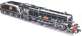 Class 7P Locomotive - Princess Elizabeth