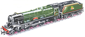 Class 7P Locomotive - Princess Elizabeth