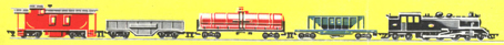 Transcontinental Train Set (4-6-4 Goods)