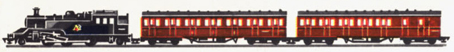 Train Set (2-6-2 Passenger)