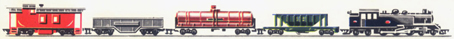 Transcontinental Train Set (4-6-4 Goods)