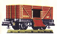 Goods Wagon with Drop Doors 