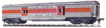 Transcontinental Baggage Car