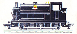 Class 2F Saddle Tank Locomotive