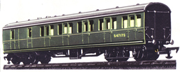 S.R. Suburban Brake 2nd Coach