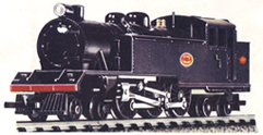 4-6-4 Tank Locomotive