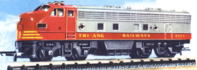 Transcontinental Diesel Locomotive