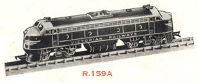 Double-ended Diesel Locomotive (VICTORIAN RAILWAYS) (Aust)