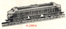 Double-ended Diesel Locomotive - Non Powered (VICTORIAN RAILWAYS) (Aust) 