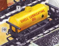 Shell Lubricating Oil Tank Wagon