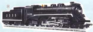 Transcontinental Pacific Locomotive