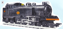 4-6-4 Tank Locomotive