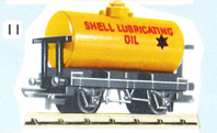 Shell Lubricating Oil Tank Wagon