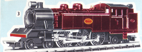 Transcontinental 4-6-4 Tank Locomotive