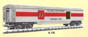 Transcontinental Baggage Car