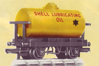 Shell Lubricating Oil Tank Wagon