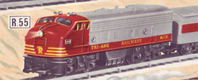 Transcontinental Diesel Locomotive