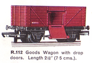 Goods Wagon with Drop Doors 