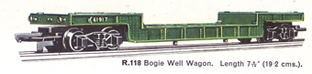 Bogie Well Wagon