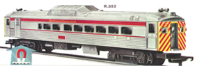 Budd Rail Diesel Car - Transcontinental - Non Powered