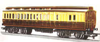 G.W.R. Brake Third Clerestory Coach 