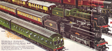 B.R. Main Line Passenger Train Set