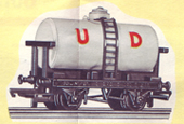 United Dairies Milk Tank Wagon