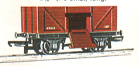 Goods Wagon with Drop Doors 