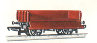 B.R. Goods Wagon with Drop Sides