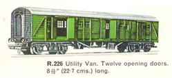 B.R. Utility Van (Green)