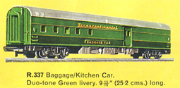 Transcontinental Baggage/Kitchen Car