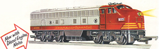 Transcontinental A Unit Diesel