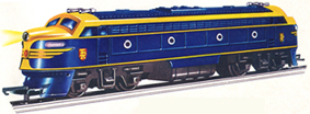 Transcontinental Diesel Locomotive (TR Shields)