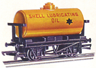 Shell Lubricating Oil Tank Wagon