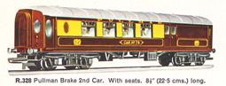 Pullman Brake 2nd Class Car