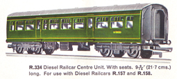 Centre Car for Diesel Railcar