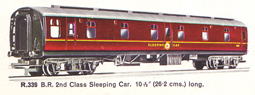 B.R. Second Class Sleeping Car