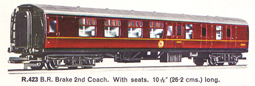 B.R. Brake 2nd Class Coach