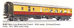 B.R. Main Line Brake 2nd Coach