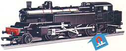 Continental 2-6-2 Prairie Tank Locomotive