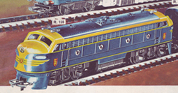 Transcontinental Diesel Locomotive (TR Shields)