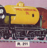 Shell Lubricating Oil Tank Wagon