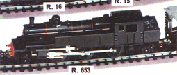 Continental 2-6-2 Prairie Tank Locomotive