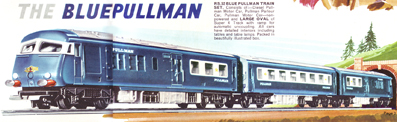 Blue Pullman Train Set