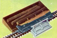 Side Tipping Flat Car