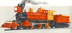 Davy Crockett Steam Locomotive 